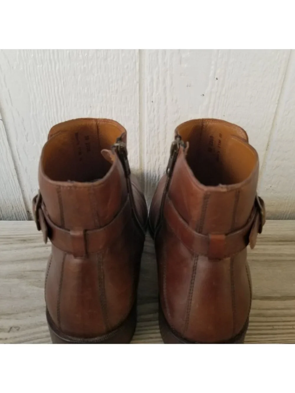 Johnston and Murphy Lofting Buckle Monk Strap Chukka Boots 11 M 592208
